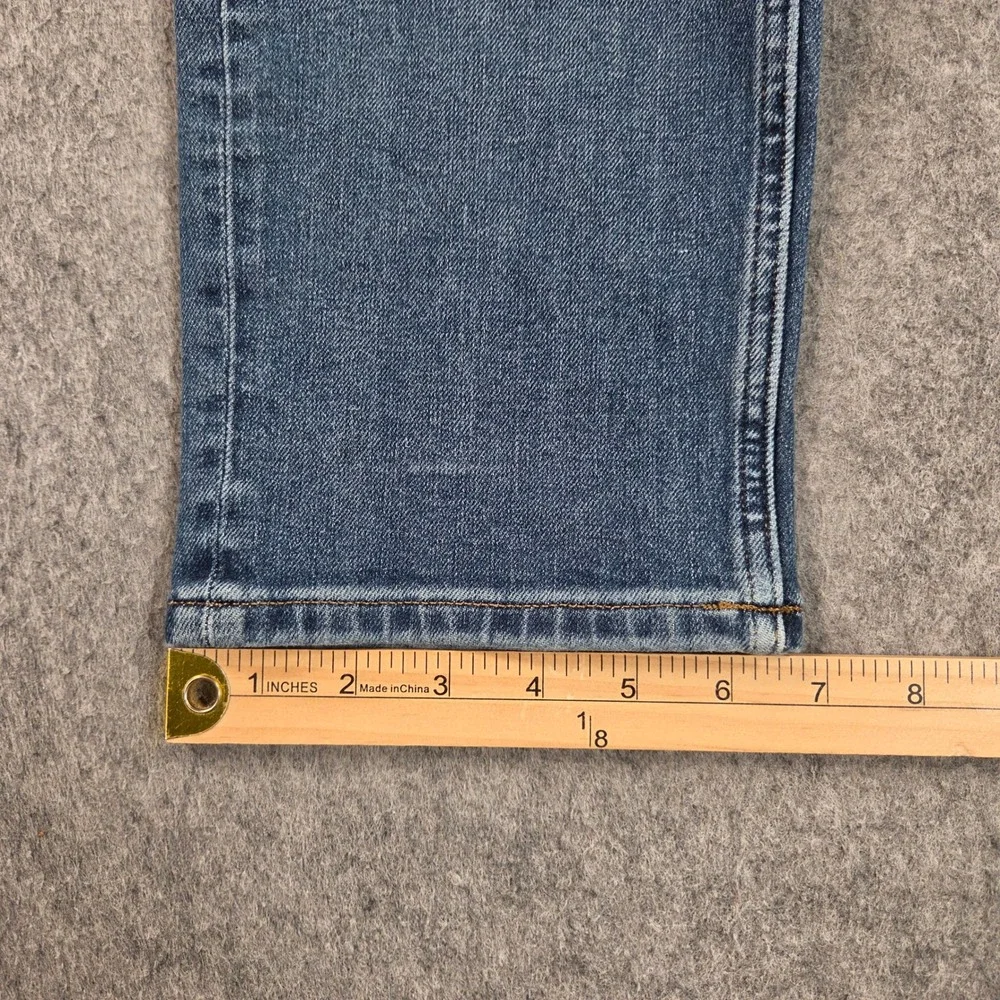 Everlane Uniform Jeans Mens Blue 33x28 (tag 33x30) Slim Stretch Medium Wash